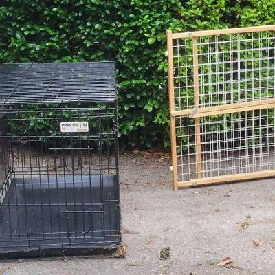 Pet Crate and Fence