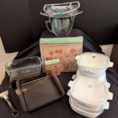 PYREX, Corning Ware, Anchor Hocking & More