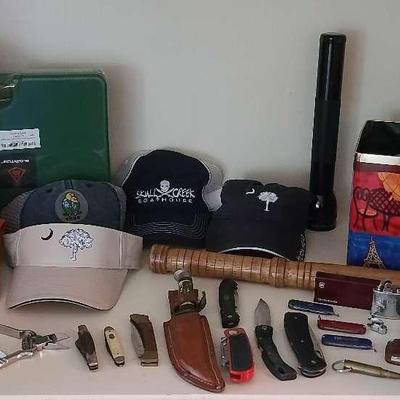Men's Knives, Hats, Gun Cleaning Kit, Fossil Wallet, & More