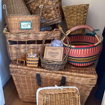 Basket Collection Featuring Longaberger