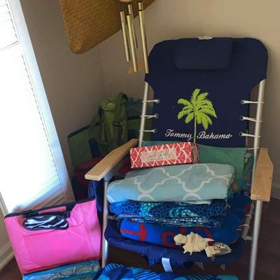 Beach Gear Featuring Tommy Bahama Chair