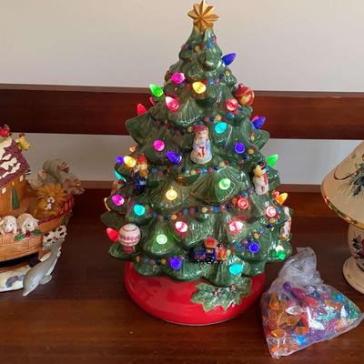 Ceramic Christmas Tree, Noah’s Ark Music Box And More 