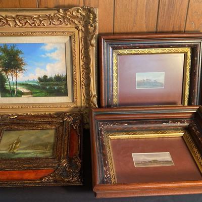 Framed And Matted Prints And Paintings