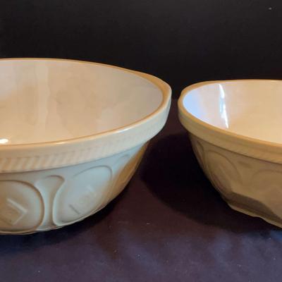 Two Gripstand T.G.Green Mixing Bowls