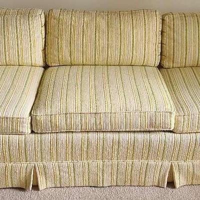 Hickory Tavern Striped Vintage Sofa