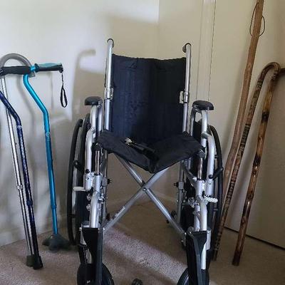 Drive Wheelchair, Canes, And Exercise Equipment 