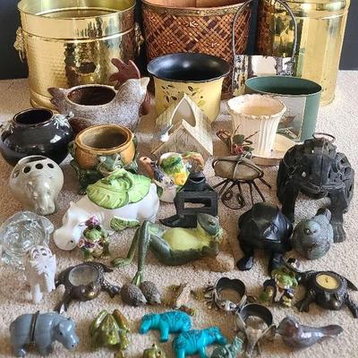 Planters, Candle Holders, & Figurines Featuring McCoy