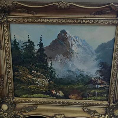 Oil On Canvas 