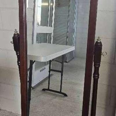 Vintage Wardrobe Mirror 