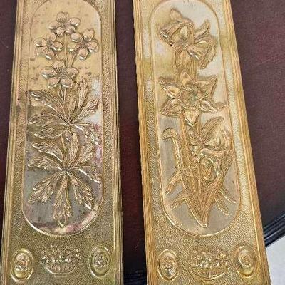 Vintage Brass Wall Hangings