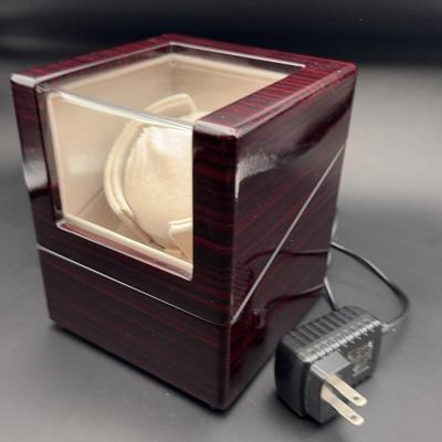 Chiyoda Watch Winder | Gloss Finish Wood Case with Dual Control Knobs