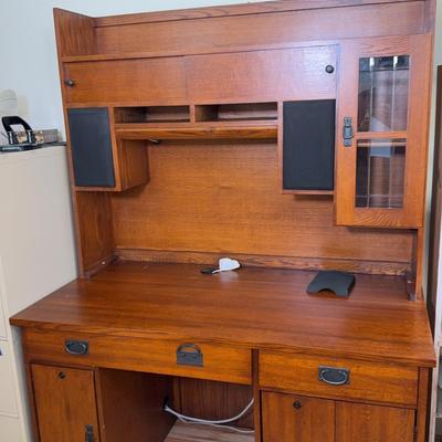 Creative Ideas | 954ACD Advanced Comouter Desk with Software Hutch