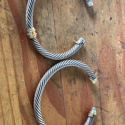 John Hardy Sterling bracelets 
