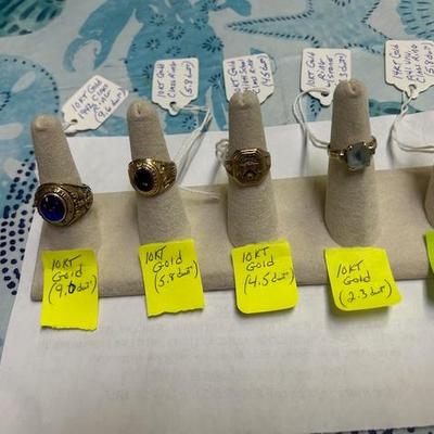 14kt & 10kt Rings