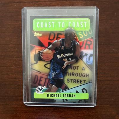 2002 Topps Michael Jordan Coast To Coast
