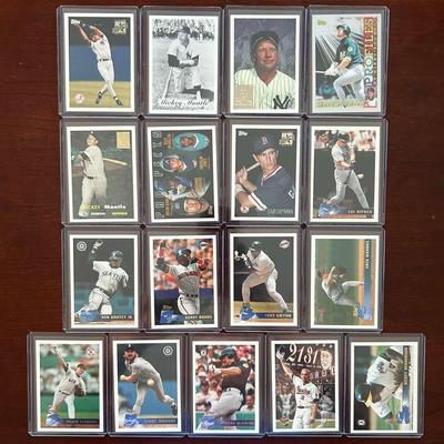 1996 Topps Complete Set. Derek Jeter Future Star, Plus Mickey Mantle Inserts