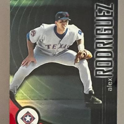 2001 Alex Rodriguez Topps Finest Baseball Card 121/399