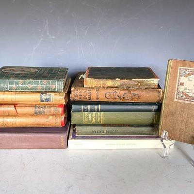 Antique Books With 1896 “The Legend Of Sleepy Hollow And 1900’s  “Mother Goose”
