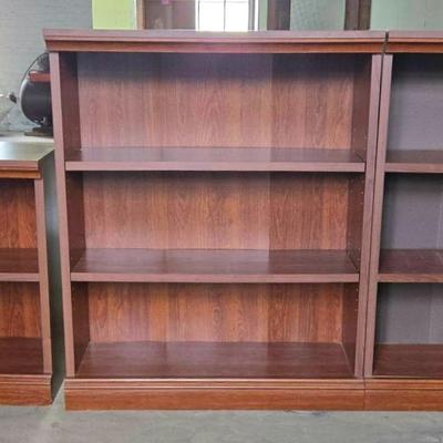 Three Piece Bookcase Set
