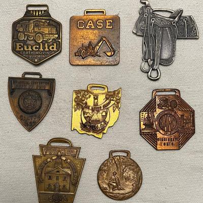 Antique & Vintage Advertising Watch Fobs, Winchester Saddle