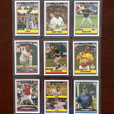 2006 Topps Update Complete Set. Ichiro, Albert Pujols, Derek Jeter and More