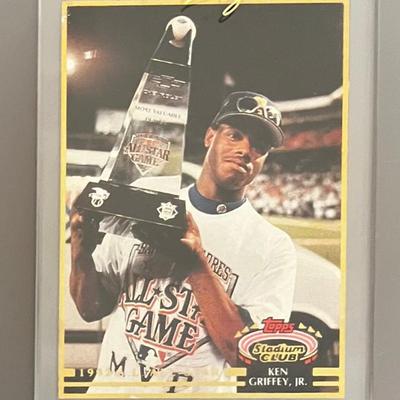 1993 Ken Griffey Jr. Baseball Card - Autographed Case