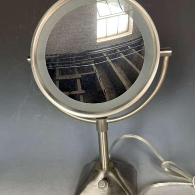 Lighted Tabletop Mount Vanity Mirror