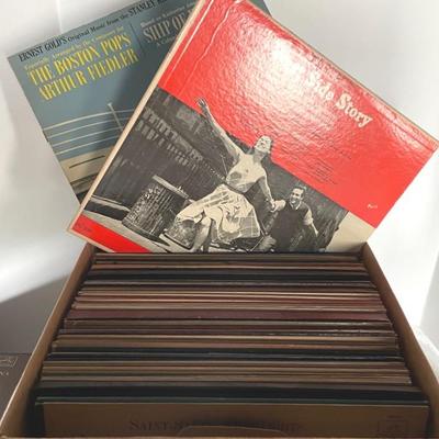 Box Of Classical And Musicals Vinyl Sets And Albums  