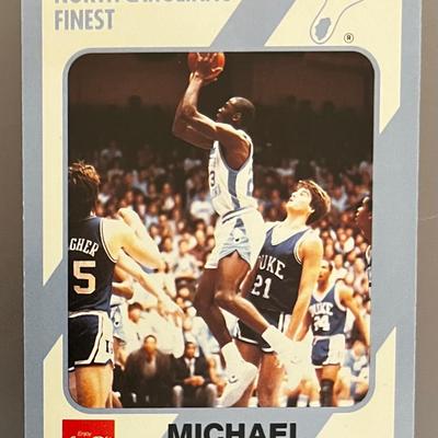 1989 Michael Jordan Rookie Basketball Card, Coca-Cola