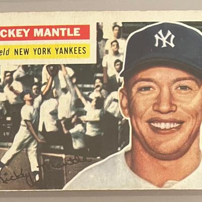 1956 Topps Mickey Mantle #135
