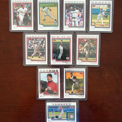 2004 Topps Complete Set. Yadier Molina Rookie Card. Griffey Jr, Derek Jeter and More