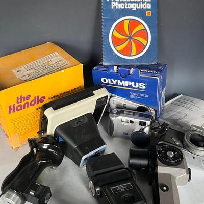 Vintage Cameras and Extras with Canon, Nikkormat