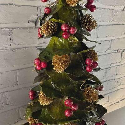 Green Natural Jack Fruit Leaves Holiday Tree