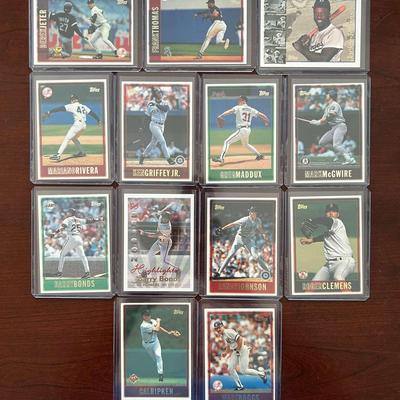 1997 Topps Baseball Complete Set. Ken Griffey Jr, Derek Jeter, Mariano Rivera and More