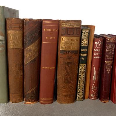 Assortment Of Vintage Classical Books