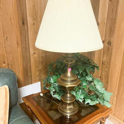 Table Lamp Vintage - Brass #2