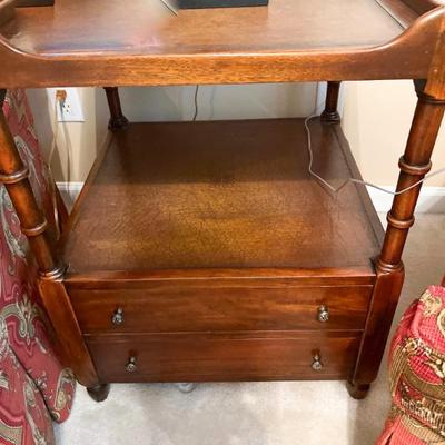 2-drawer Side Table	29”h x 22”w x 22”d