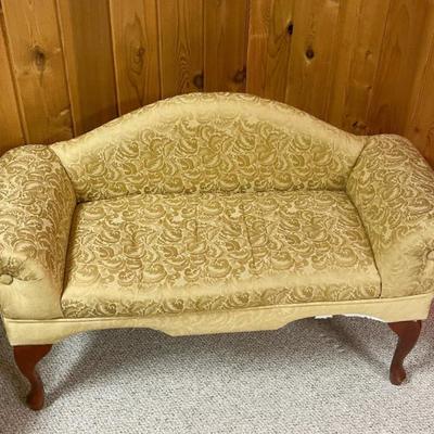 Kids size Camelback sofa
