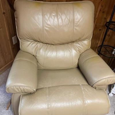 Laz-boy Taupe color recliner - has some wear