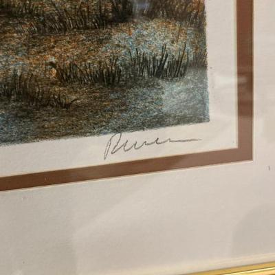 Signature Antonio Rivera. 260/375 (COA - Authentication on back)	22” x 28”