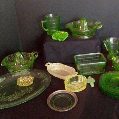 Uranium glass
