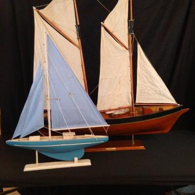 Decorative Sailboat Models