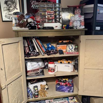 Die cast cars and signed nascar  collectibles 25% off- 
All other nascar 75% off