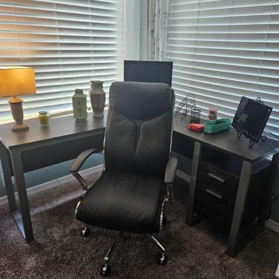 Corner Desk and Chair