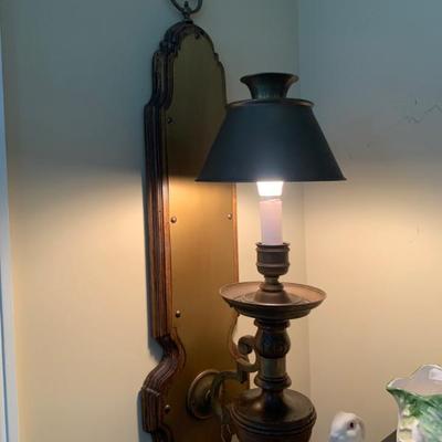 $195 for the pair Italian solid hand carved wood sconces