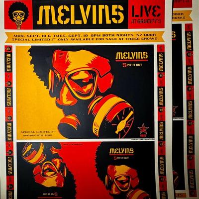  Melvin’s - 5PIT IT OUT Poster Pair 