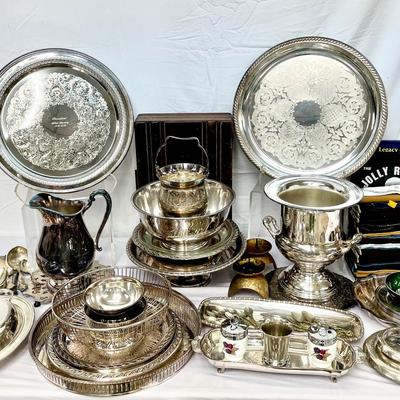 Silver Plated Antiques & Dinnerware 