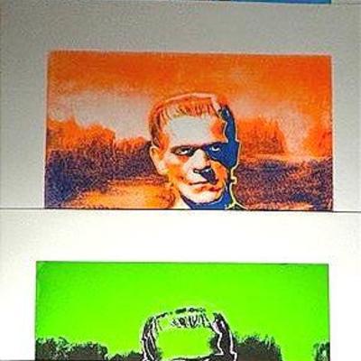 Limited Electric Frankenstein Malleus UV Silkscreens 
