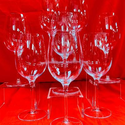 (8) Luigi Bermioli Italian 20oz “Magnifico” Wine Glasses