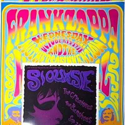 Signed Siouxsie Poster, Jimi Hendrix Poster & More! 